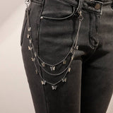 PUNK STYLE PERSONALITY HIP HOP PANTS CHAINS_CWMM0643