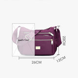 Oxford Clot Versatile Shoulder Messenger Bag_Cwasc1765