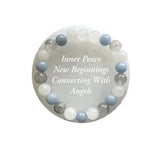 Aquamarine Natural Stone Beaded Bracelet_Cwmm11408