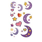 Whimsical Face Stickers Fruit Galaxy Tattoos_Cwmm8388