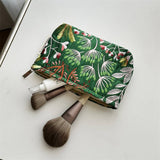 Floral Makeup Bag Travel Wash Wallet Storage Pouch_Cuab00693
