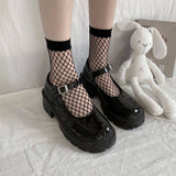 SEXY HOLLOW MESH SOCKS FISHING NET SOCKS_CWMS0452