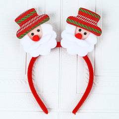 CHRISTMAS CARTOON HAIRPIN CHRISTMAS HEADBAND_CWAHA3377