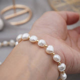 Baroque Freshwater Pearl Bracelet_Cwaje4516