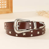 Women Y2K Star Studded Cute Pin Buckle Belt_Cwabe1234