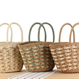 POPULAR SUMMER PORTABLE LARGE CAPACITY STRAW BAG_CWAB2100