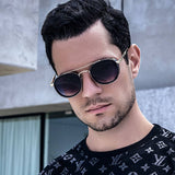 RETRO OVAL FRAME SIDE BAG SMALL FRAME SUNGLASSES_CWASG0708