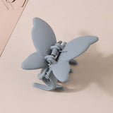 MATTE BUTTERFLY HAIR CLAW CLIP STRONG STYLISH_CWAHA0087