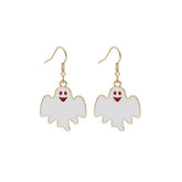 PERSONALIZED CARTOON HORROR HALLOWEEN EARRINGS_CWAJE1847