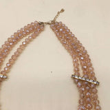 CRYSTAL ACRYLIC COLORFUL BEADS MULTI LAYER NECKLACE_CWMM4908