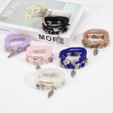 BOHEMIAN PALM EYES CROSS BRACELET_CWAJE2216