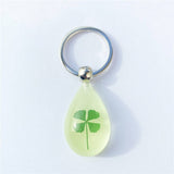 CREATIVE NEW FOUR LEAF CLOVER LUMINOUS KEYCHAIN_CWMM3708