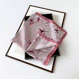 SATIN SCARF SIMPLE PREMIUM LIGHTWEIGHT SQUARE_CWASC0815