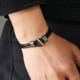 NEW RETRO SIMPLE PERSONALITY LEATHER BRACELET_CWMM4476