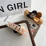 CUTE DOG ACETATE HAIR CLAW CLIP LARGE SIZE_CWAHA5975