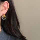 NEW GEOMETRIC FASHION CIRCLE EARRINGS FOR WOMEN_CWAJE3133