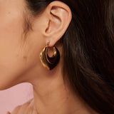 HEART HOLLOW STAINLESS STEEL GEOMETRIC EARRINGS_CWMM8911