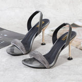 Versatile Stiletto Colorful Fashion Sandals