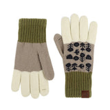 SELF HEATING KNIT GLOVES CUTE WARM DESIGN_CWAG0373