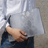 3D PYTHON PATTERNED LARGE CAPACITY HANDBAG_CWAB1374