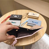 Kawaii Patchwork Mini Trifold Wallet For Girls_Cwab06224