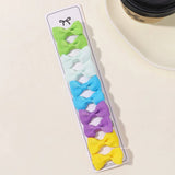 KIDS BOW HAIR CLIPS WITH NECK BOW DESIGN_CWAHA6727