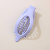 Glossy Matte Oval Hair Clip-Large Duckbill Style_Cwaha07479