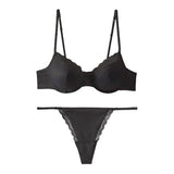 BOHEMIAN STYLE ELASTIC LACE EDGE BRA SET_CWMU0181