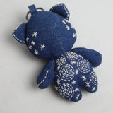 STARRY BEAR HAND EMBROIDERED ANIMAL DOLL PENDANT_CWMM5999