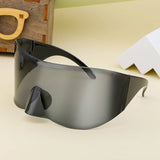 ONE PIECE LARGE FRAME CYCLING WINDPROOF SUNGLASSES_CWASG0619