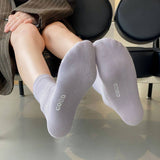 NEW AUTUMN AND WINTER LETTER SMILEY FACE SOCKS_CWMS0909