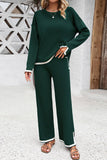Temperament Casual Solid Color Long Sleeve Suit_Cwstb0371