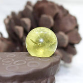 BRAZILIAN CITRINE CRYSTAL BALL DECOR_CWMM8125