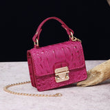 FASHION MULTICOLOR CROCODILE CROSSBODY BAG_CWAB2597