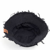 DOUBLE SIDED BUCKET HAT WITH LETTERING_CWAH1542