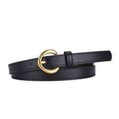 Alloy Buckle Belt Everything Simple Fashion Trend Belt_Cwabe0788