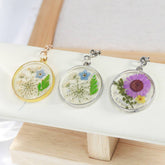 NEW SUMMER DRIED FLOWER KEYCHAIN PENDANT_CWMM3703