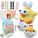 24 NEW LOVE CHICKEN CROCHET DOLL MATERIAL PACKAGE_CWMM1874