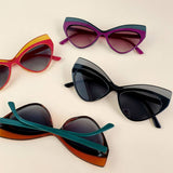 Fashionable Color Matching Large Frame Sunglasses_Cwasg0414