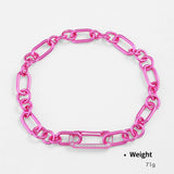 PINK SMALL FRESH EARRINGS NECKLACE BRACELET SET_CWAJE2937