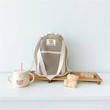 MESH BEACH BAG DRAWSTRING BREATHABLE STORAGE BAG_CWAB1917