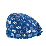 OPERATING ROOM CAP COTTON PRINTED SURGICAL CAP_CWAH3375