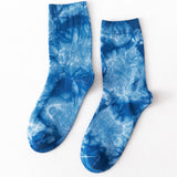 FASHION TIE DYED SKATEBOARD SOCKS STREET SOCKS_CWMS0261