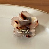 Vintage Ink Flower Small Hair Claw Hair Clips_Cwaha0863