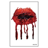 HALLOWEEN SCAR TATTOOS BLOODY WOUND STICKERS_CWMM8377