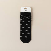 Versatile Wood Ear Lace Bowknot Mid-Calf Socks_Cwms1363