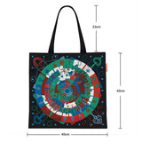STUDENT CANVAS TOTE BAG SPACIOUS DESIGN_CWAB5138