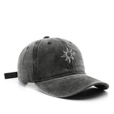 Vintage Washed Baseball Hat Outdoor Uv Cap Cwah1294