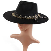 BRITISH STYLE AUTUMN AND WINTER WARM HAT JAZZ HAT_CWAH1880