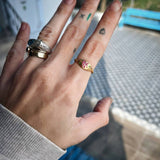 HAND PAINTED SWEET GRADIENT BOW RING_CWMM5741